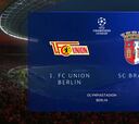 Resumen y goles del Unión Berlín vs. Braga de Champions League