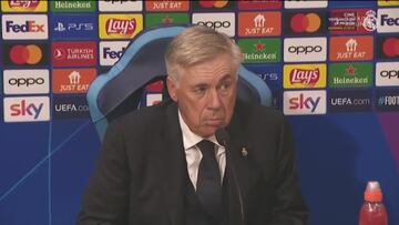 Ancelotti: “Creo que no es penalti”