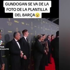 Gündogan se quita de la foto del Barça: Balde no daba crédito