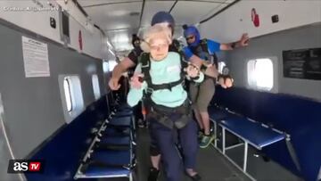 104-year-old grandma breaks skydiving Guinness World Record