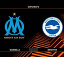 Resumen y goles del O.Marsella vs Brighton, fase de grupos de la Europa League