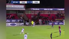 Sinvergonzonería llevada al extremo: minuto 97, 1-2, falta a favor y vean la ocurrencia