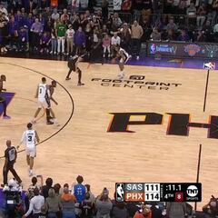 Deben ser de los peores 7″ de Durant en la NBA: desastre para perder el partido