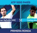 Resumen del Safiullin vs Alcaraz, tercera ronda del Masters 1.000 de París