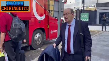 Si las miradas hablasen: atentos a Pepe Castro con el reportero de El Chiringuito