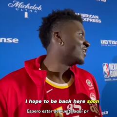 Clint Capela: “Me encantaría volver a México, fue una experiencia asombrosa”