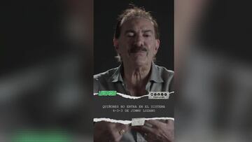 Para Ricardo La Volpe, Julián Quiñones no entra en el esquema del Jimmy Lozano