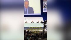 No se vio por TV: la reacción de la Asamblea cuando Florentino pide si puede permencer la Prensa...