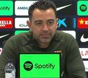 La sala de prensa, a carcajadas: Xavi, sobre si es más de mano dura o blanda