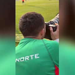 ¡Ya encontró otra chamba! Luis Chávez demuestra sus cualidades como fotógrafo
