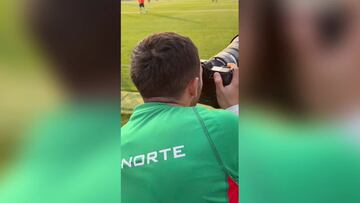 ¡Ya encontró otra chamba! Luis Chávez demuestra sus cualidades como fotógrafo
