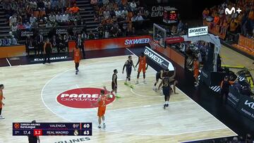 Fue tan salvaje que reventó un ordenador: el taponazo de Tavares