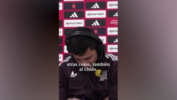 Rodri: “No echo de menos jugar de central, es aburridísimo”