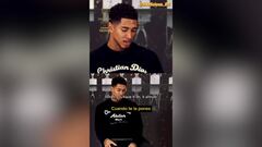 25″ de Bellingham explicando lo que siente cuando se pone la camiseta del Madrid: emocionante