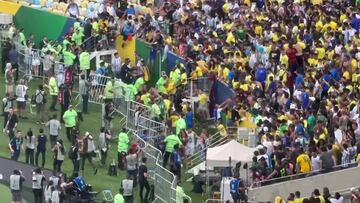 Vídeo: El momento en el que Messi manda a toda Argentina al vestuario y decide no jugar ante Brasil