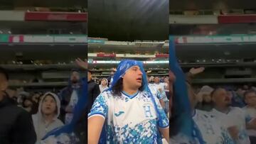 La reacción viral de un hondureño en el Azteca al gol de Edson Álvarez