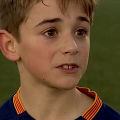 El Barça comparte este vídeo de Gavi de muy niño y deja aún más tocado al culé