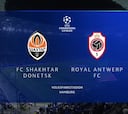 Resumen y gol del Shakhtar vs Amberes de la Champions League