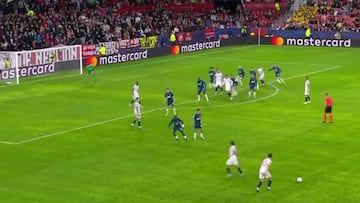 Sergio Ramos, dios del aire