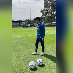 El golazo de Leo Suárez en el entrenamiento del América