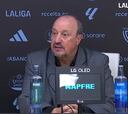 El inicio de Benítez que ya es historia de LaLiga en la crítica a los árbitros: ni siquiera hubo pregunta...