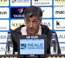 Imanol se harta de las palabras de Xavi y entrenadores rivales: “Estoy cansado, no me vale”
