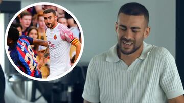 Dani Rodríguez y su percance en el Camp Nou: “Me pilló el testículo izquierdo... y doble fractura”