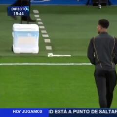 El ritual de Bellingham antes de cada partido en el Bernabéu