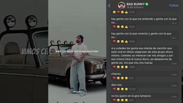 Vídeo: Esta es la canción hecha con Inteligencia Artificial que puso furioso a Bad Bunny