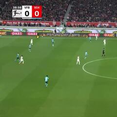 Resumen y goles Stuttgart 1-1 Bayer Leverkusen de la Bundesliga