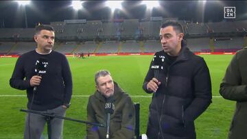 Se viralizan las caras de Míchel con las palabras de Xavi