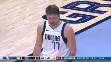 Los abucheos le dan igual: así reacciona Doncic ante la bronca del público