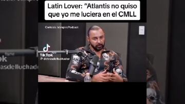 Latin Lover ataca a Atlantis por tratar de truncar su carrera en la lucha libre