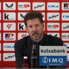 La reflexión en 20″ de Simeone tras ser vapuleado en San Mamés