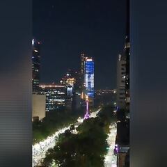 La Torre BBVA se iluminó con el campeonato del América