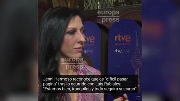 Jenni Hermoso, sobre el beso de Rubiales: “Es difícil pasar página de la noche a la mañana”