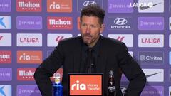 La pregunta que dejó a Simeone totalmente descolocado