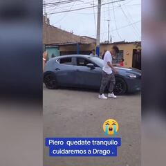 ¡Intenta no llorar! Así se despidió Piero Quispe de su mascota antes de viajar a México