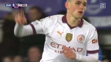 El City a punto de perder la Premier y Foden mete este golazo desde fuera del área para cambiarlo todo