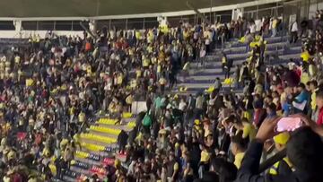 Aficionados de América y León protagonizaron violencia en las tribunas
