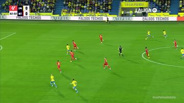 Así fue el primer gol de Julián Araujo con Las Palmas en LaLiga