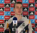 La ‘broma’ de Lunin ante los micrófonos de Real Madrid TV que desencaja a cualquiera