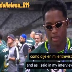 Ha sido el protagonista total de una remontada histórica y con 17 años aún habla así: chapó, Endrick