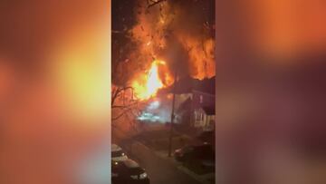 Una casa explota en Virginia justo cuando la policía la iba a registrar
