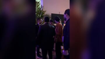 Así fue el encuentro de Jaime Lozano y Jorge Campos con Ronaldinho