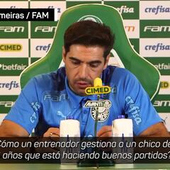 El enfado del entrenador del Palmeiras al ser preguntado por Endrick: “Dejad al chico en paz”