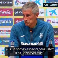 Rueda de prensa de Quique Setién