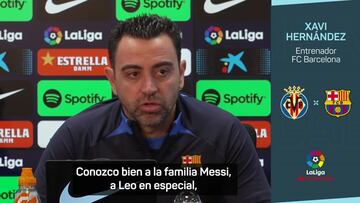 Xavi responde a Matías Messi