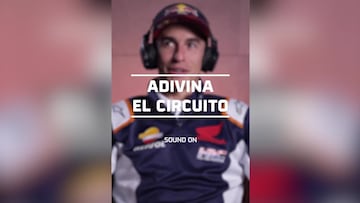 Ver para creer: observen como Marc M¨¢rquez es capaz de adivinar el circuito solo con el sonido de su moto