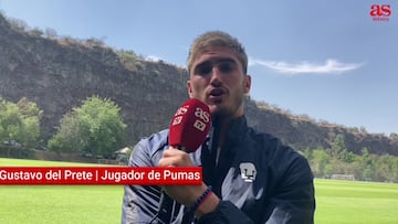 Del Prete: “Boselli me dijo que Pumas era un grande de México”